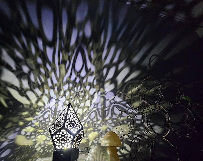 Achroma Shadow Lamp: A single color table mood light for your home or office