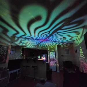 Brain Coral Shadow Lamp: Mood Lighting for Home Decor