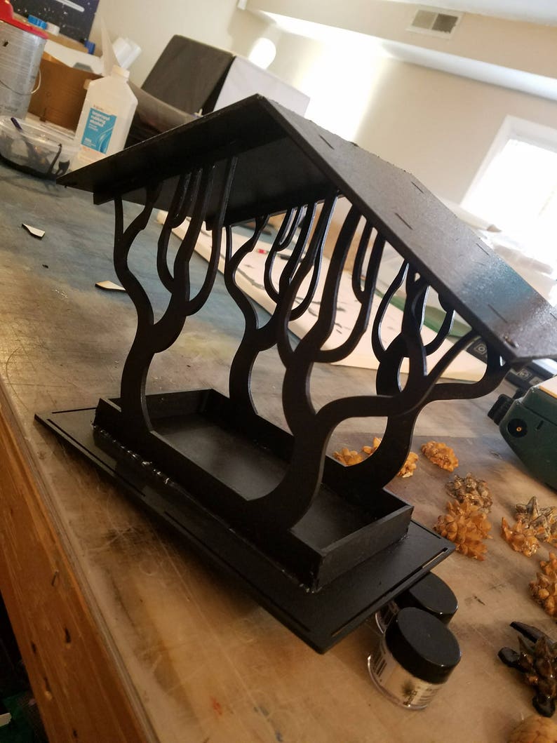 Laser Cut Files for DIY Bird Feeder