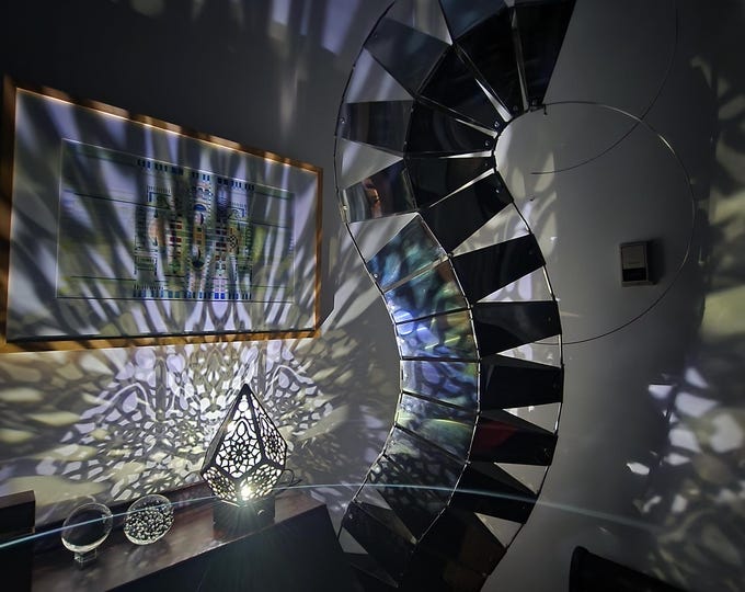 Achroma Shadow Lamp: A single color table mood light for your home or office