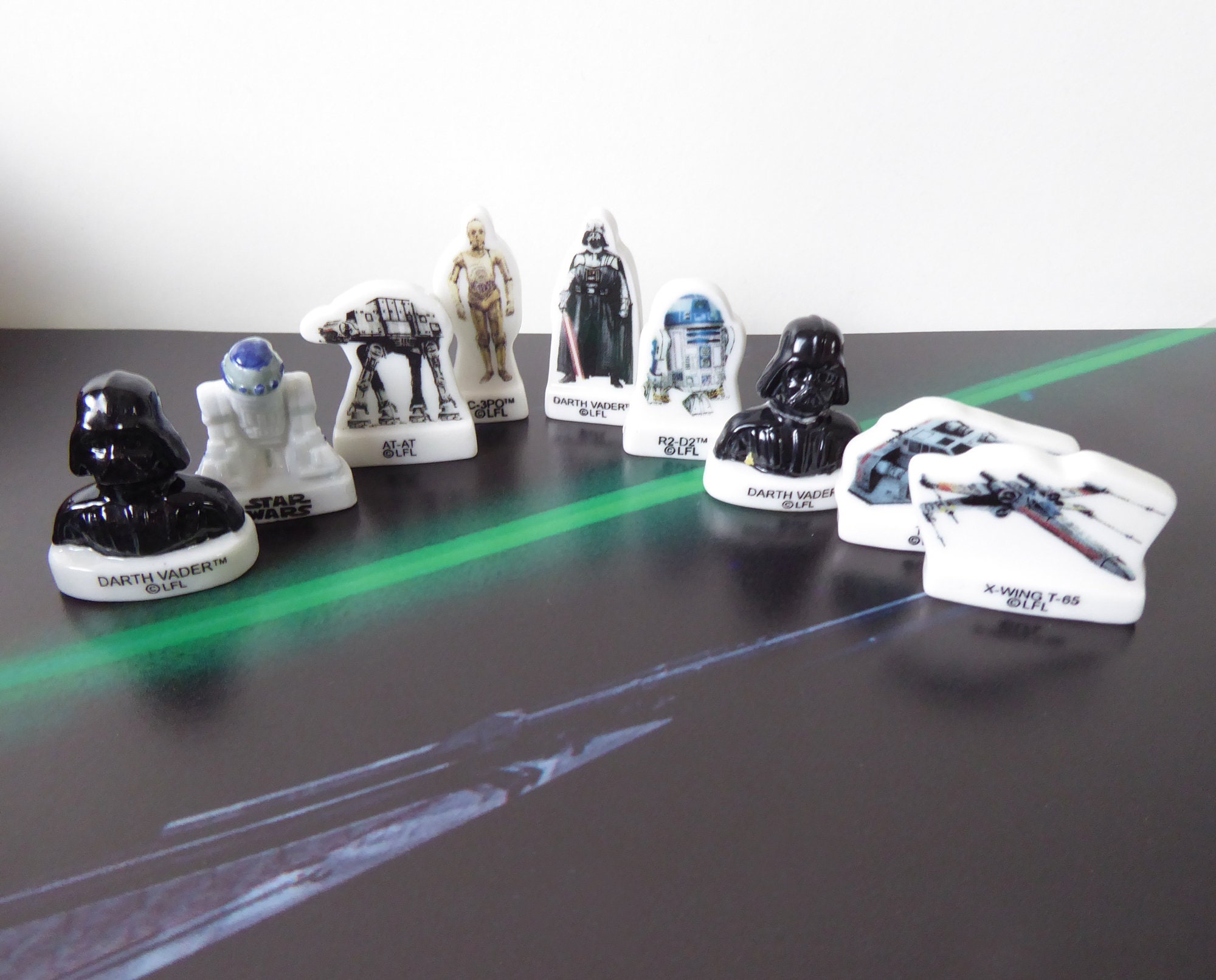 Figurines de collection Star Wars Français feves en porcelaine -  France