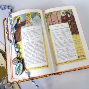 Leren Frans missaal: Sainte Thérèse, tweetalig katholiek misboek