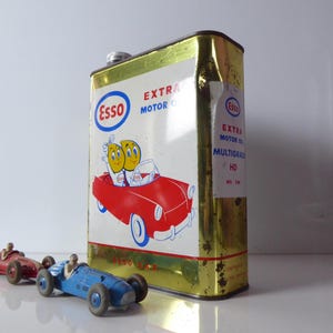 NOS ！ 1960’ｓ ESSO エッソ オイルドロップ ビンテージ TOY 60'sアメリカ製 エッソESSO ライターオイル缶 オイルドロップ