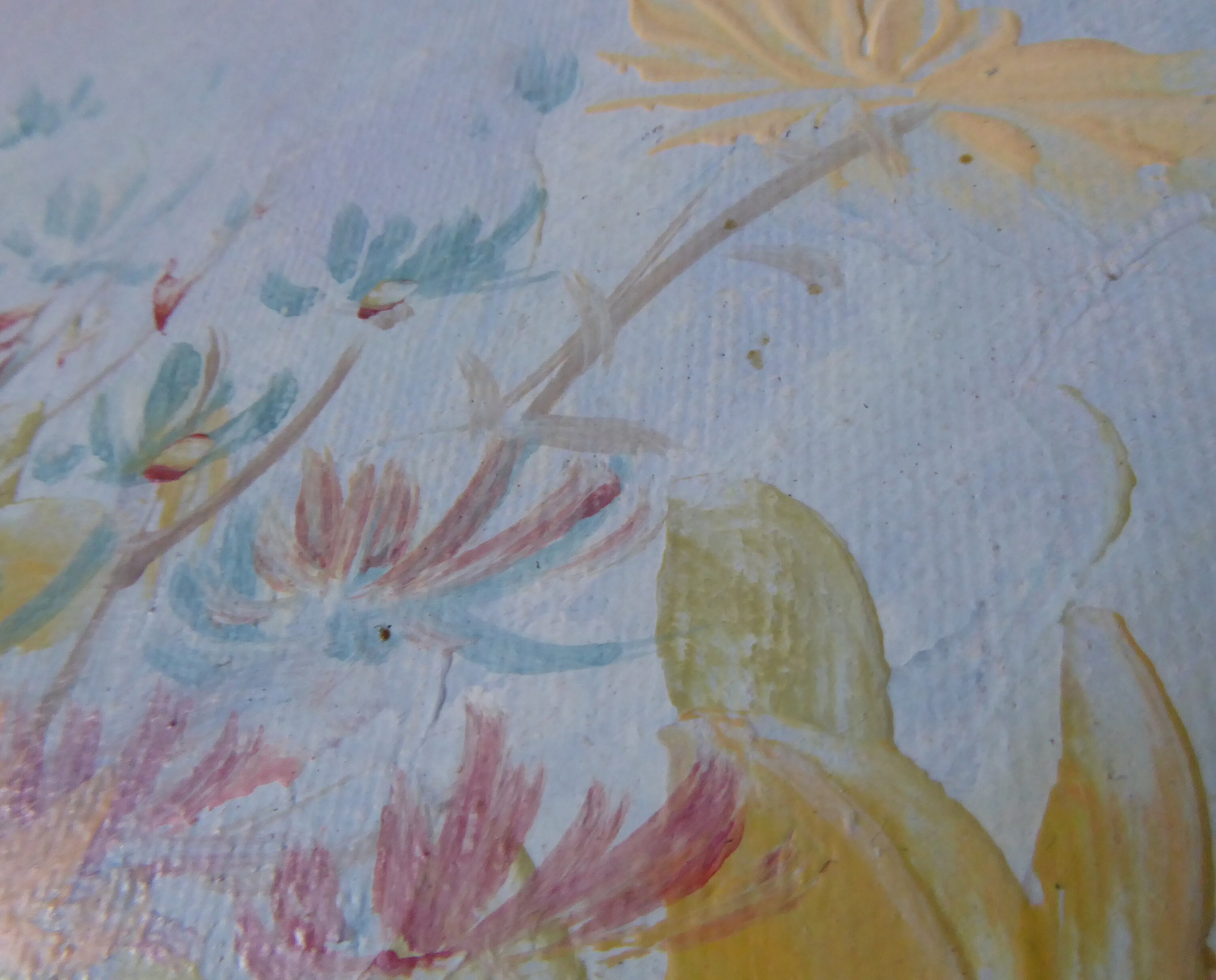 E. Tohann 花瓶の花 パステル画　サイン入り E. Tohann 花瓶の花 パステル画 サイン入り（2025年最新】Yahoo
