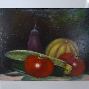 Original Still Life Oil Painting | Vintage French Art