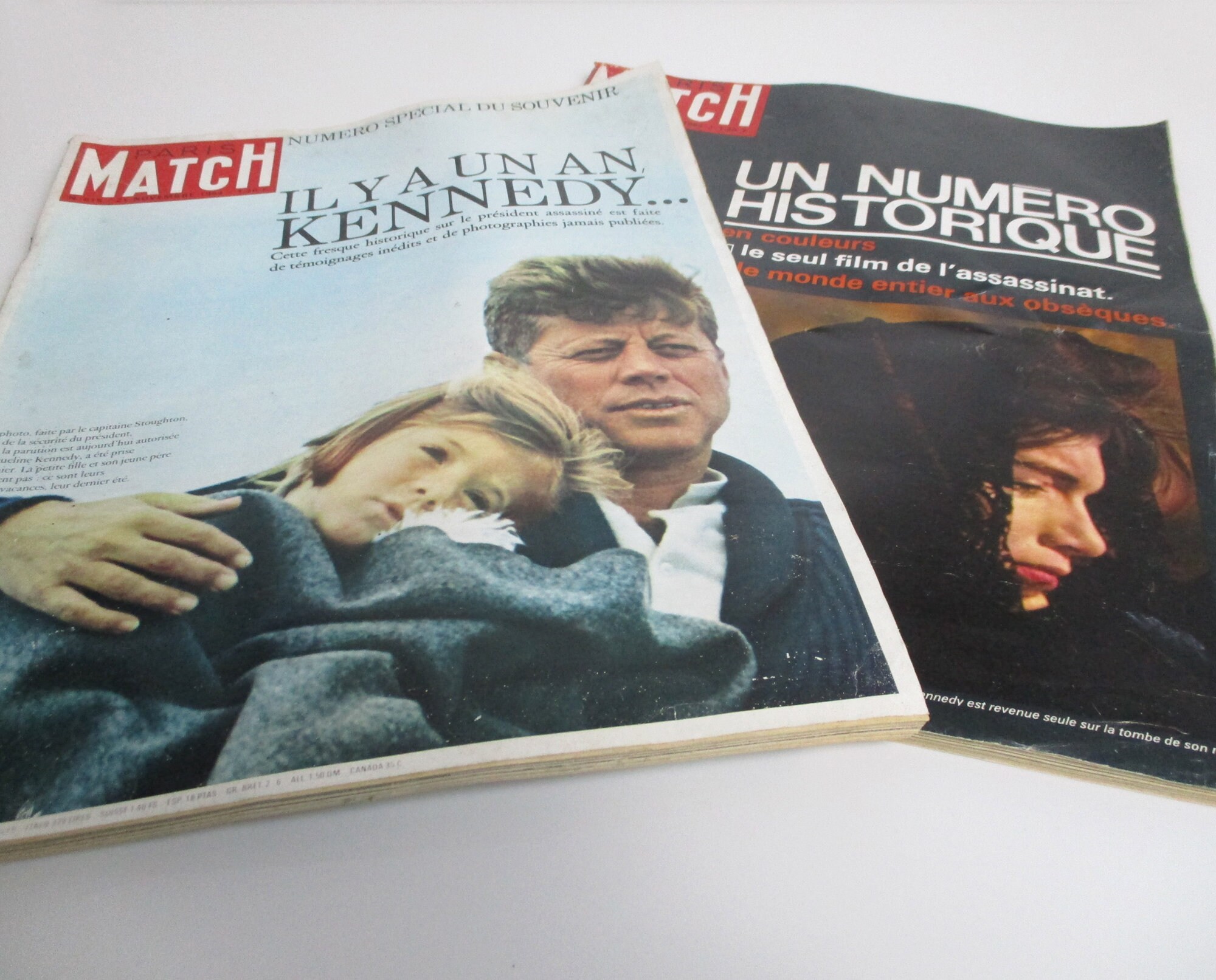 Vintage Paris Match Magazines De moord op Kennedy JFK Etsy Nederland