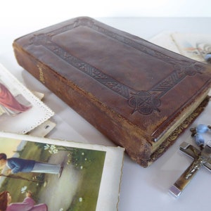 Missel Français livre de messe avec cartes de messe - livre de messe catholique - missel vintage - livres religieux - cadeau pour catholique
