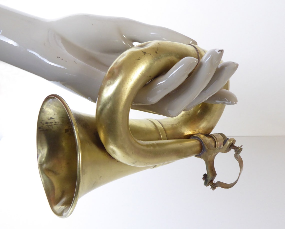 Vintage Brass Car Horn Antique Motoring Memorabilia | Etsy