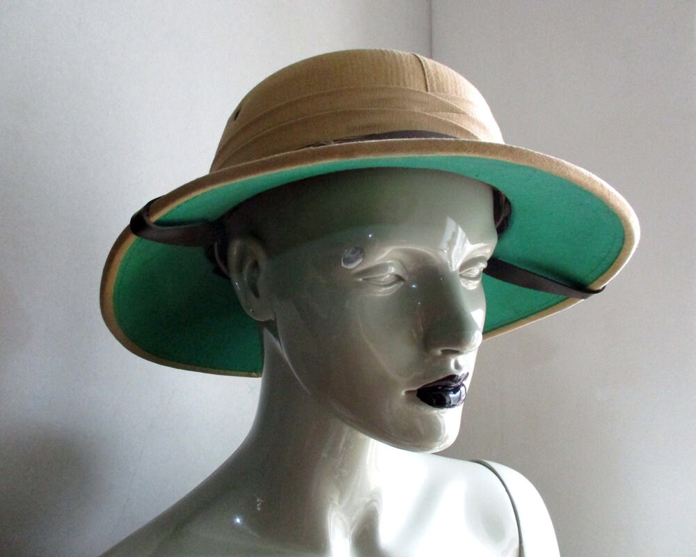 Pith Helmet Colonial Hat Safari Hat 