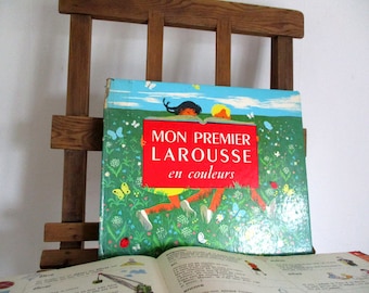 Vintage French Children&#39;s Encyclopedia: Mon Premier Larousse, Illustrated