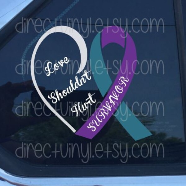 Domestic Violence and Sexual Awareness Ribbon - Etsy
