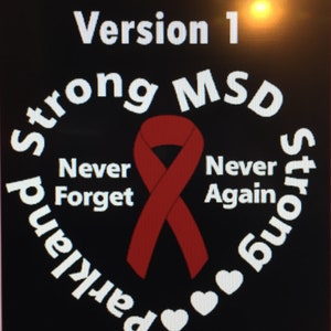Parkalnd Strong/MSD Strong Vinyl Windowl Decal