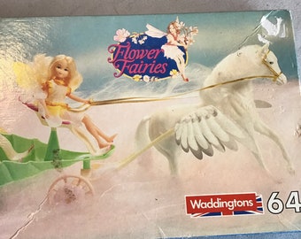 Vintage Waddingtons Flower Fairies-puzzel uit de jaren 80