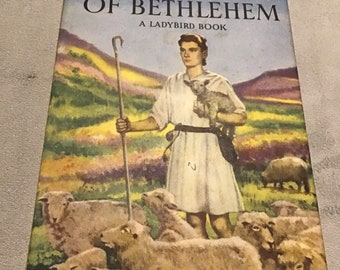 Vintage Marienkäferbuch Der Hirtenjunge von Bethlehem