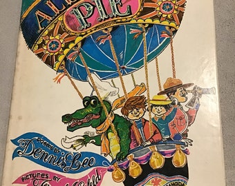 1974 Erstausgabe Alligator Pie von Dennis Lee