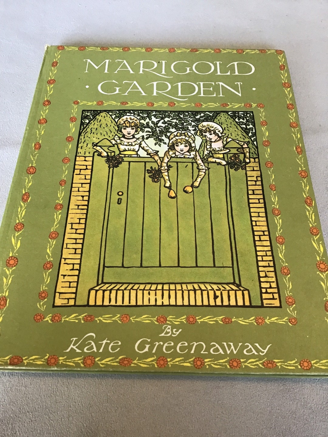 Marigold Garden by Kate Greenaway Etsy