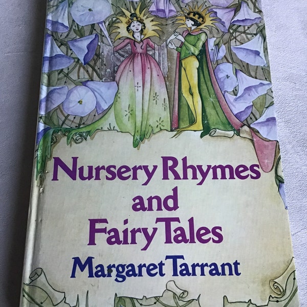 Vintage 1987 Margaret Tarrant Nursey Rhymes and Fairytales book