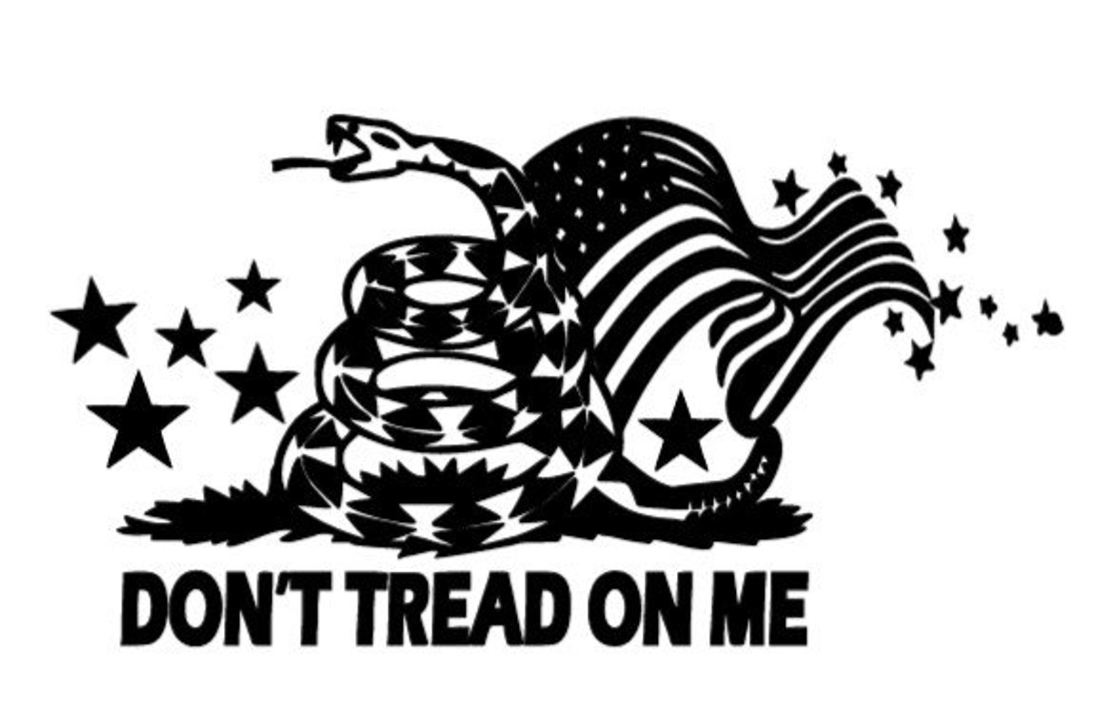 dont tread on me flag t shirt