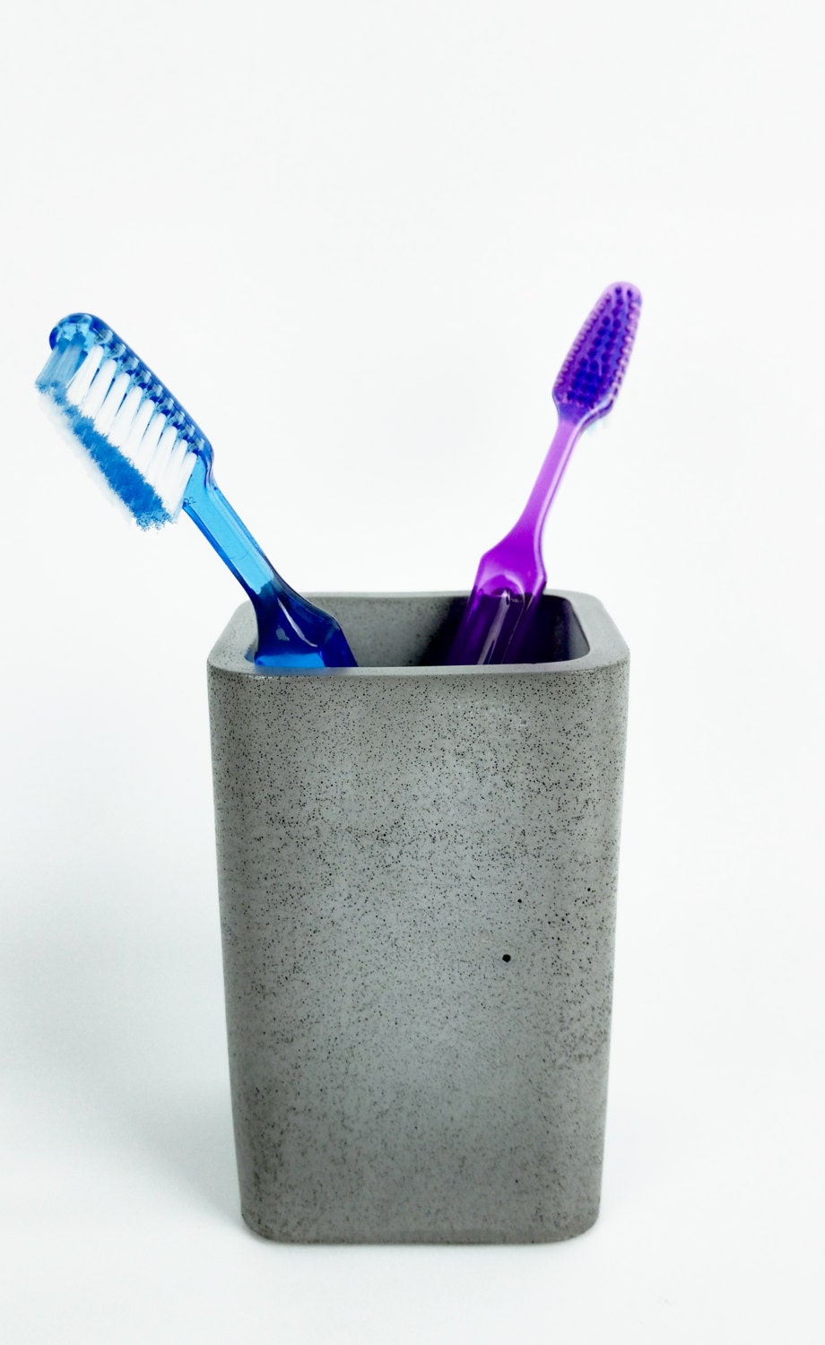 Concrete Toothbrush Holder Bath Cup Holder Bathroom Etsy