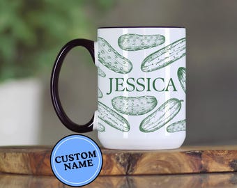 Pickles Mug, Pickle Gifts, Pickle Mug, Pickle Cup, Pickle Cups, Pickle Custom, Pickle Lover Gift For Pickle Lover Gift For Pickle Lovers Mug