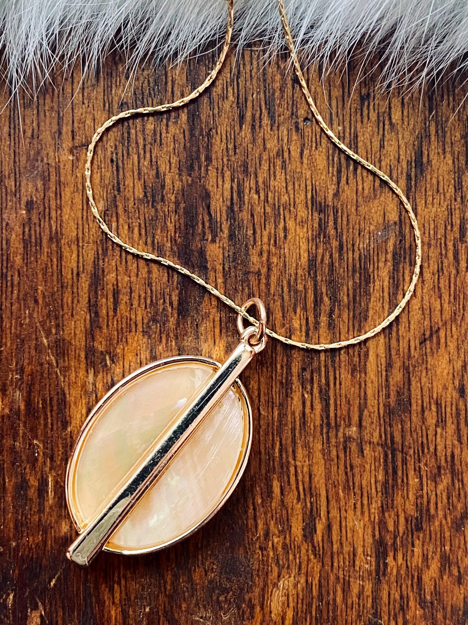 Geometric Gold Pendant Resin Pendant Handmade Jewelry Etsy