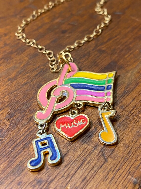 Music Necklace - Music Note - Musical Necklace - … - image 5