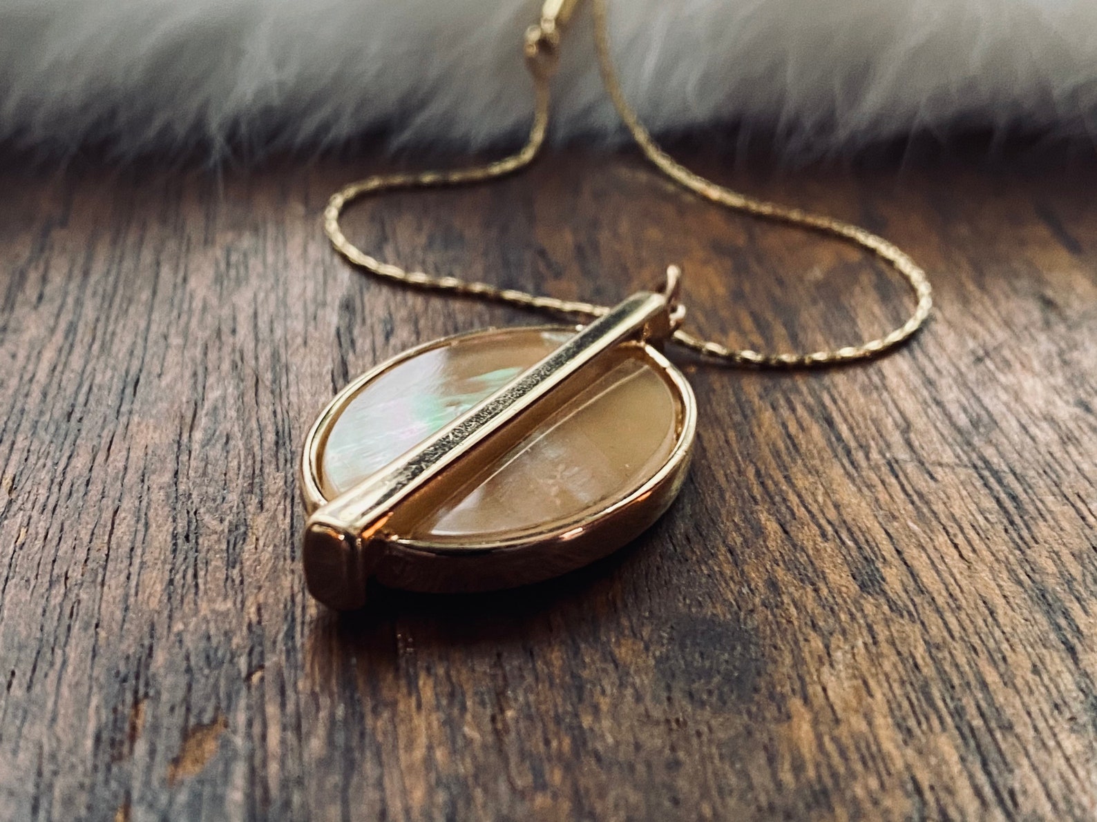 Geometric Gold Pendant Resin Pendant Handmade Jewelry Etsy