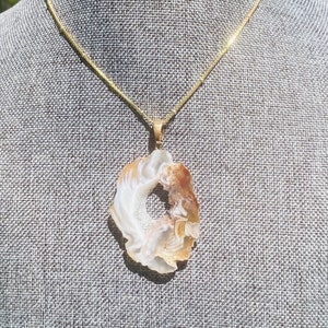Agate Geode Slice - Geode Slice - Druzy Quartz Necklace - Natural Stone Pendant - Boho Chic - Bohemian Style Jewelry