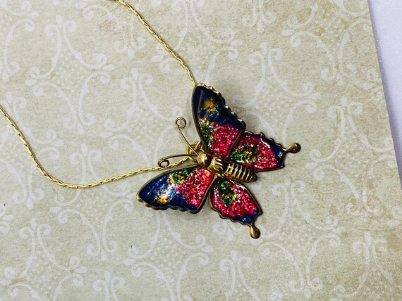 Monarch butterfly necklace online