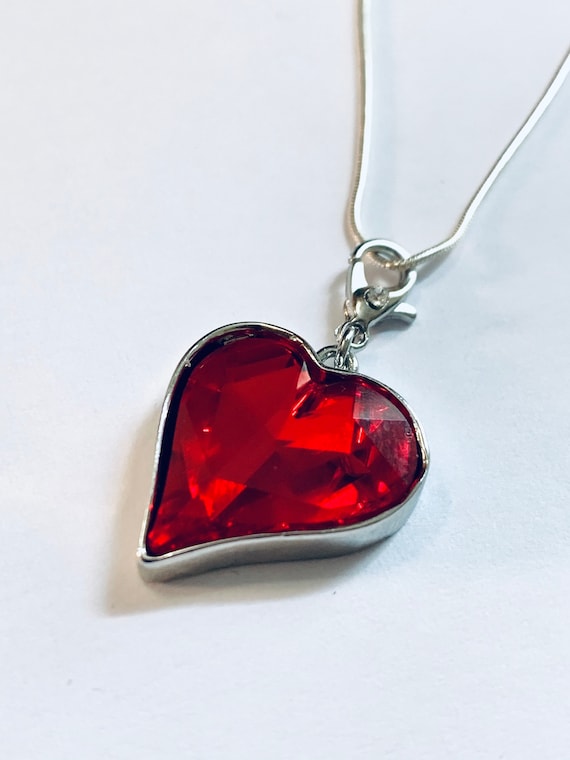 Swarovski crystal shop heart charm