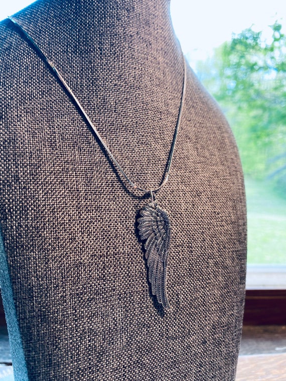 Sterling Silver Angel Wings Large Pendant Sterling Silver Angel Wings Large Pendant