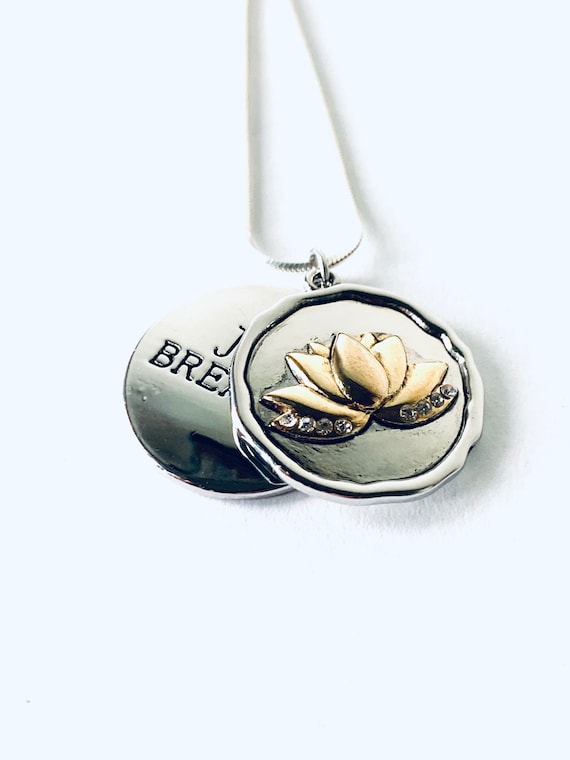 Lotus jewelry etsy new arrivals