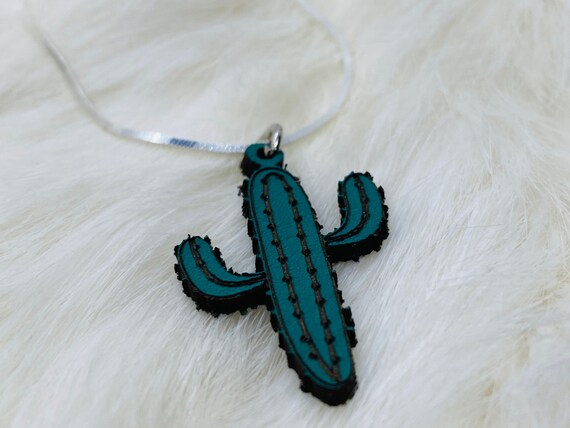 Etsy cactus necklace best sale