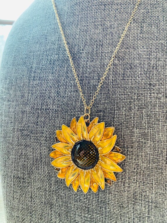80 Ciondoli Girasole In Lega | Pendenti Vintage Per Braccialetti, Collane E Orecchini Fai Da Te - Regalo Creative Per Amiche E Sorelle - Foto 3