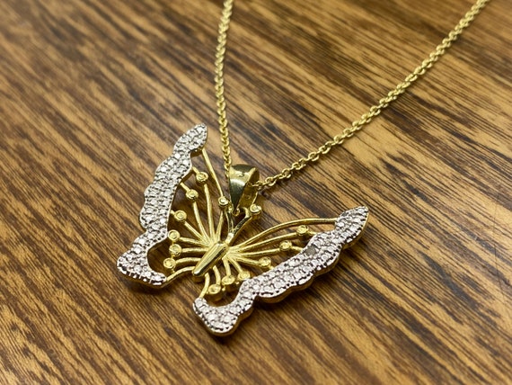 Butterfly store jewellery gold