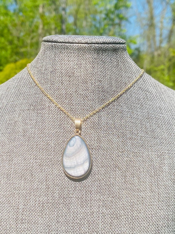 Marble necklace pendant best sale