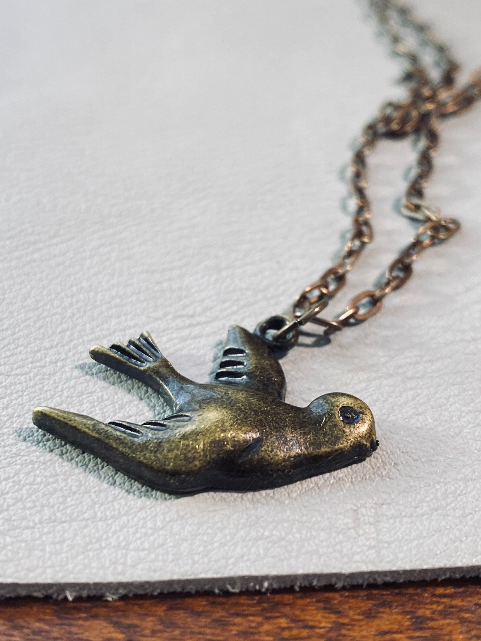Small bird necklace Clearance