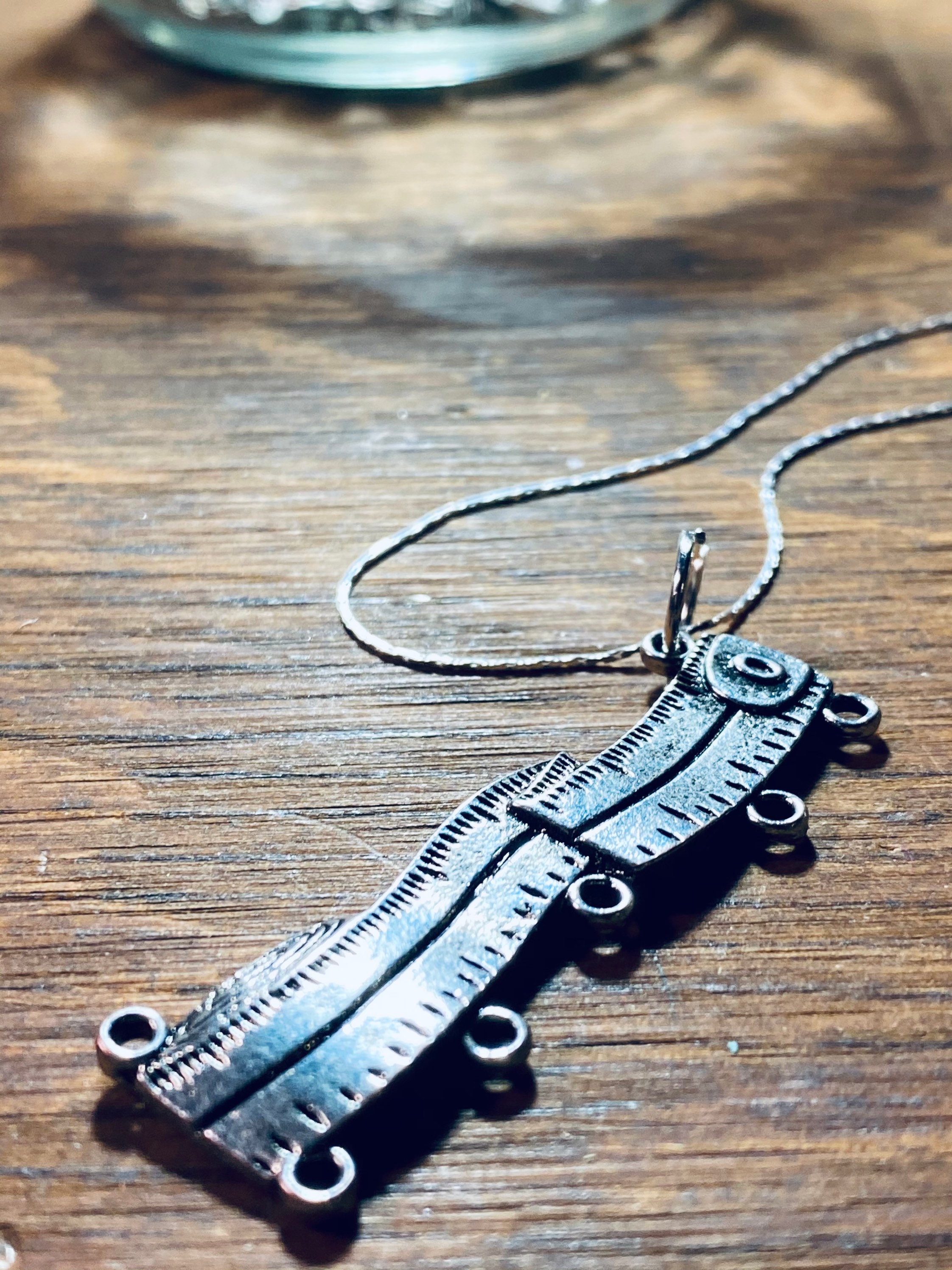 Tape Measure Necklace Tape Measure Charm Tailor Necklace Etsy UK