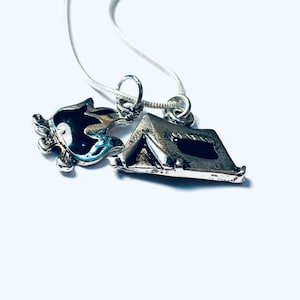 Camping Tent Necklace - Adventure Necklace - Exploring Charm - Outdoorsy - Wilderness - Girlfriend - Friend Gift - Travel