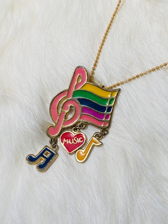 Music Necklace - Music Note - Musical Necklace - … - image 6