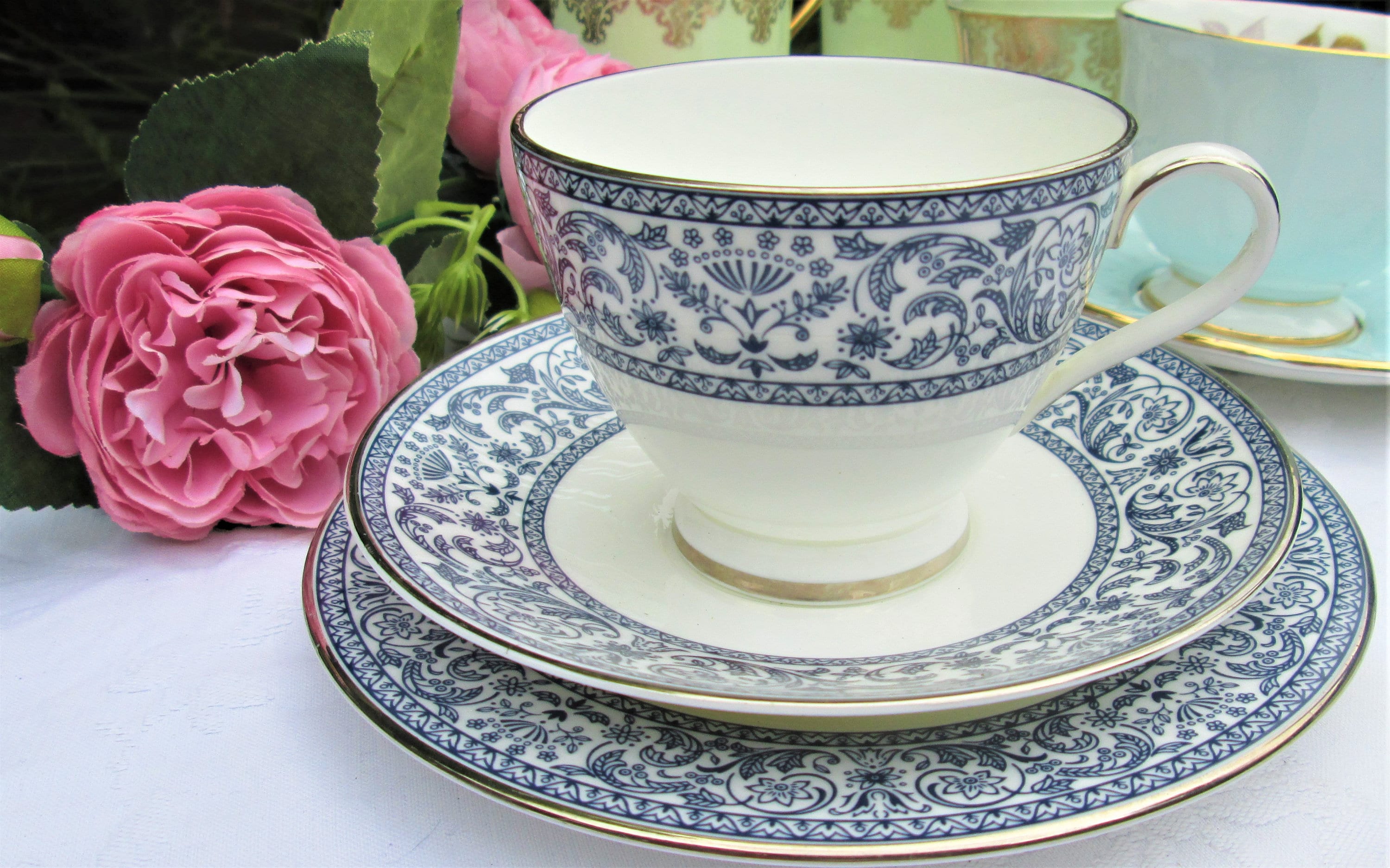 希少　W.Hプラマー　ミントン　チャイニーズツリー　鳥と花　アンティーク 希少 W.Hプラマー ミントン チャイニーズツリー 鳥と花