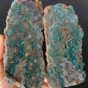 Agate Jasper, Moss Agate, Jasper Agate, Plume Agate, Cabbing Rough, Lapidary Agate Rough, Agate Slab, Lapidary Slabs, Agates for Jewelry