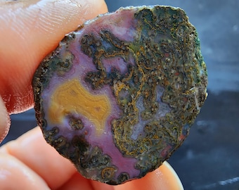 5 Almus Agate Pair, Lapidary Cabbing Slices