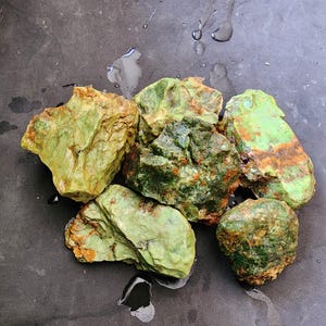 크리소프레이즈, Green Chrysoprase, Raw Chrysoprase, Krysopras, Rough Chrysoprase, Хризопраз, Crisoprasio, الكريسوبراس, Crisoprasa