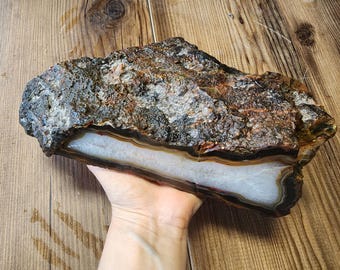 5.6 Ibs (2.5 kg) Large Crystal Agate, Large Quartz Agate, Big Crystal Agate, Stor Kristallagat, Extra Large Crystal Rocks, 큰 크리스탈 마노