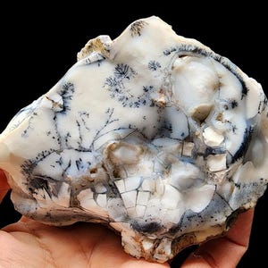 Natural Dendritic Opal, Dendritic Opal, Dendrite Opal, Raw Dendrite, Opal Specimen, Dendritic Stone, Dendritic Opal Slice, Dendritic Rock