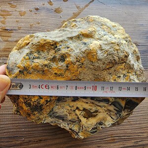 Large Opal Specimen, Large Yellow Opal, Dendritic Opal Rough, Dendrite Opal Rough, 수지상 오팔, Lapidary, Raw Dendritic Opal