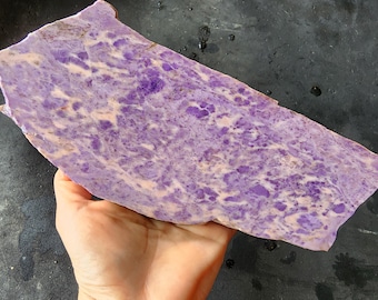 32.62 oz (925 gr) Turkish Purple Jade Rough, Purple Jade Slab Rough, Purple Jade Raw, Purple Jade Rough, Purple Jade Slab, Purple Jade Slice