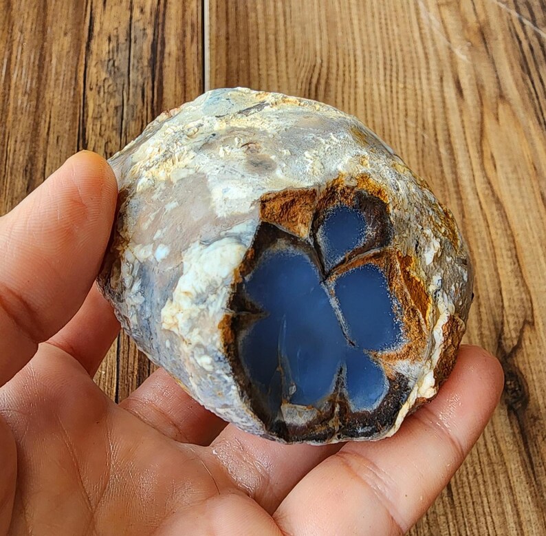 Blue Chalcedony Rough, 푸른 칼세도니, Blue Chalcedony Raw, Blue Gemstone, ブルーカルセドニー, Blå Chalcedon,  Calcedonia Azul, 蓝玉髓