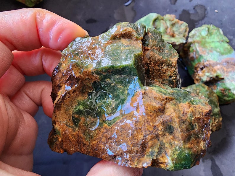 크리소프레이즈, Green Chrysoprase, Raw Chrysoprase, Krysopras, Rough Chrysoprase, Хризопраз, Crisoprasio, الكريسوبراس, Crisoprasa
